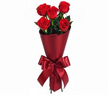 Букет 5 Красных роз Эдлесс Лав в Витязево