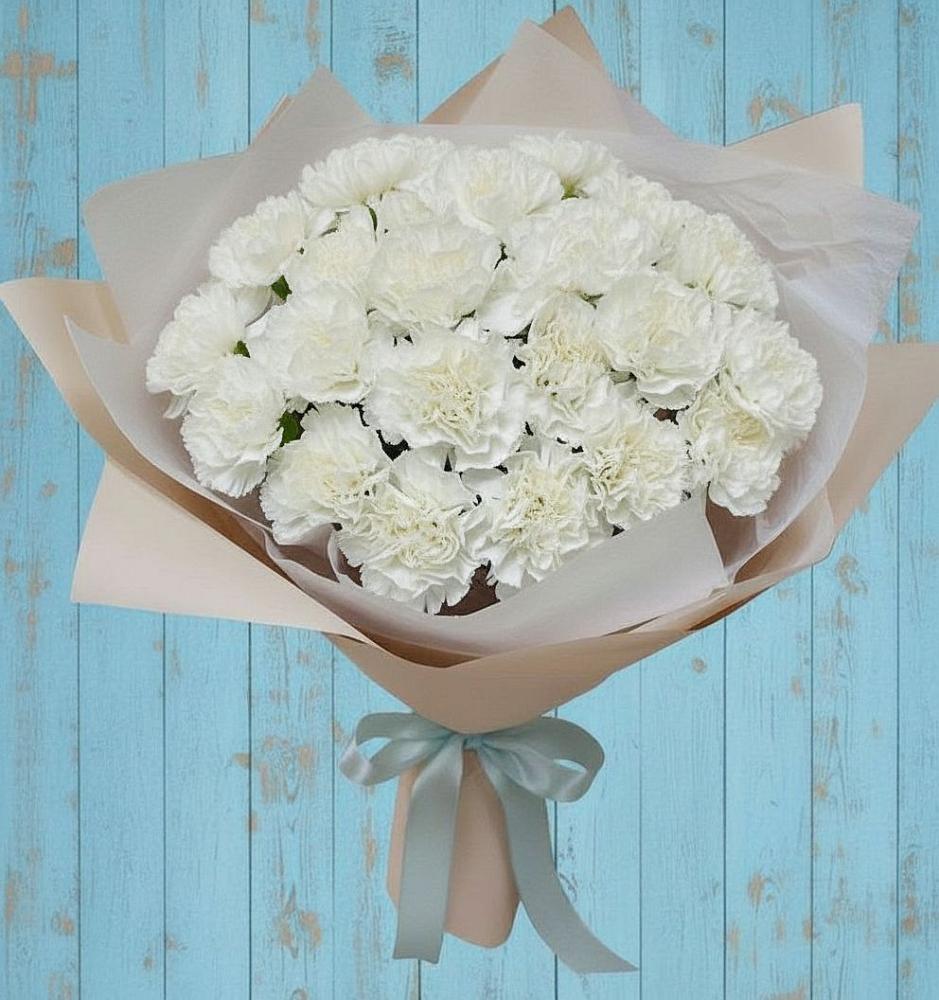 Букет цветов из: Гвоздики в Витязево