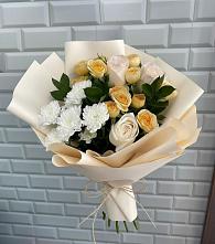 Букет цветов из:  Розы и Хризантемы в Витязево