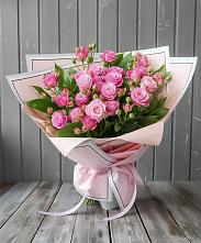 Букет Розовый кустик в Витязево