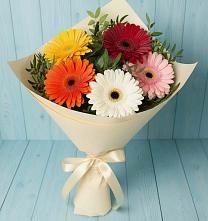 Букет цветов из:  Герберы в Витязево