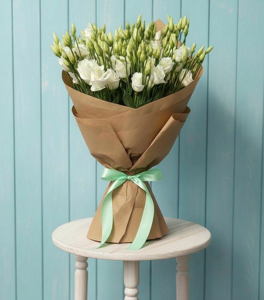 Букет цветов из: Лизиантусы в Витязево