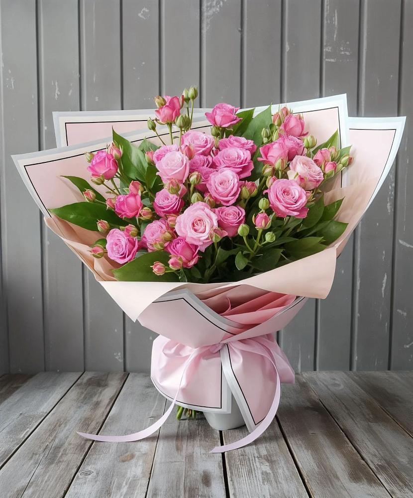 Букет Розовый кустик в Витязево