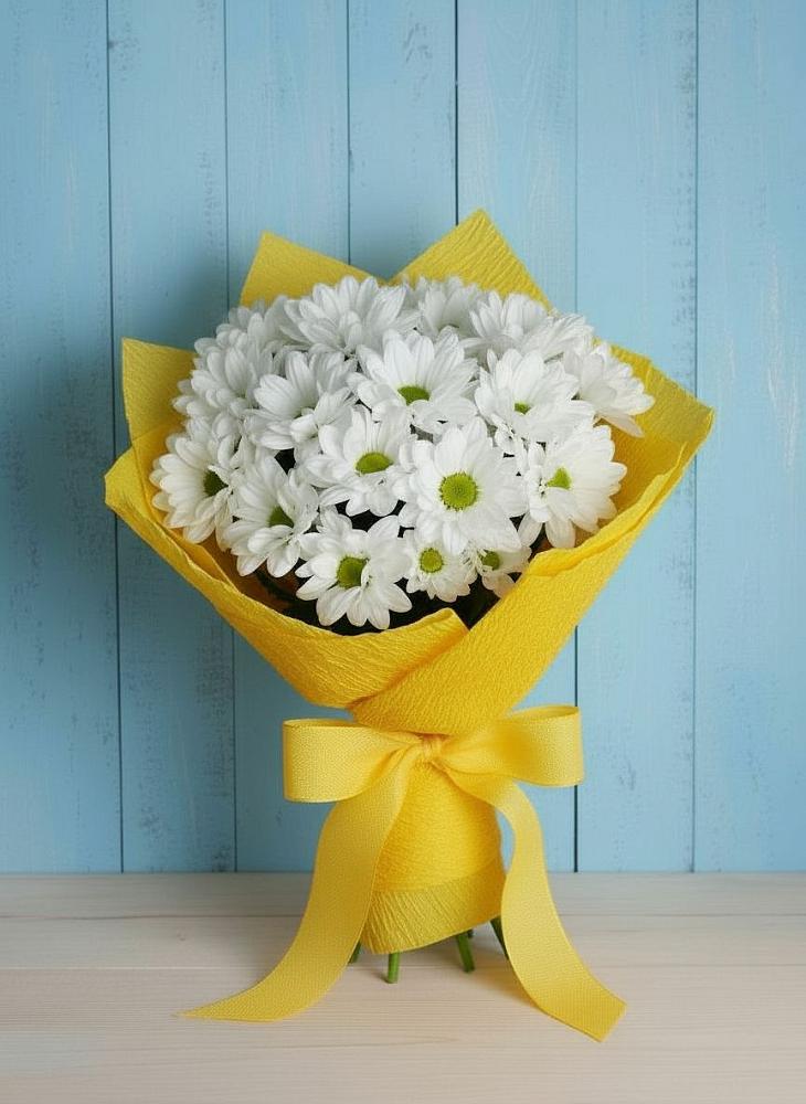 Букет цветов из: Хризантемы в Витязево