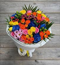 Букет цветов из:  Розы и Хризантемы в Витязево
